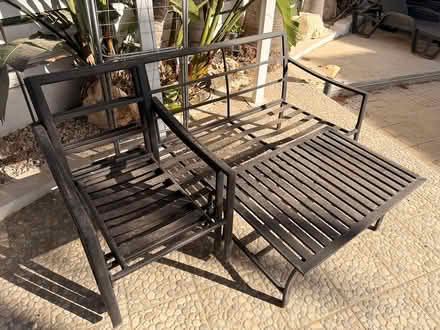 Photo of free Metallic seating area putdoor (Agia Thekla) #1