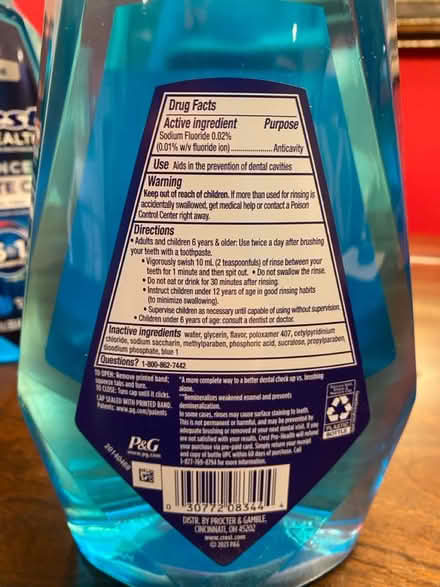 Photo of free Crest pro-health mouthwash (Cabin John near Bethesda) #2