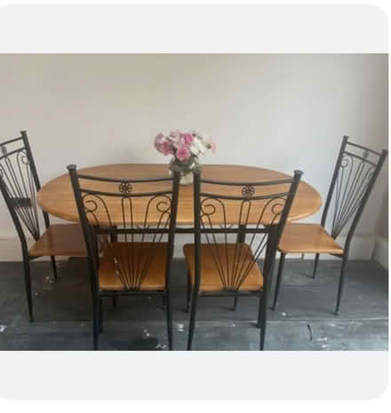 Photo of free Table and six chairs (Bromley BR2) #1
