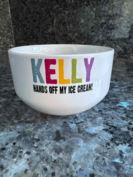Photo of free “KELLY” Ice Cream Bowl (Maple Glen) #1