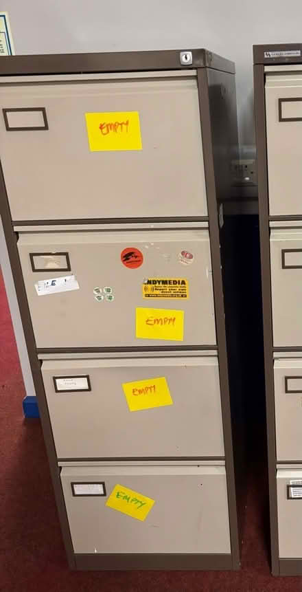 Photo of free 4 drawer filing cabinet. (Frizinghall BD9) #1