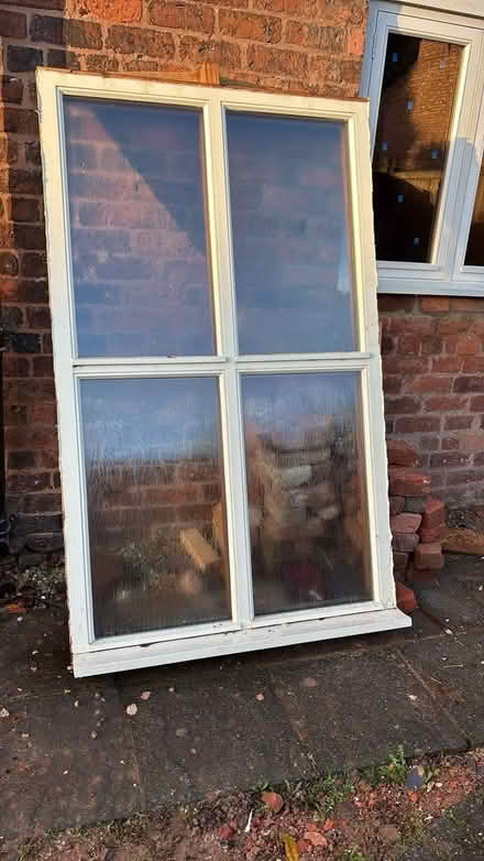 Photo of free Hardwood double glazed window - excellent condition (Thornton le Moors CH2) #1