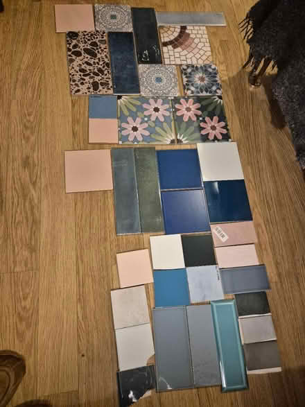 Photo of free Assorted sample ceramic tiles (Clerwood EH12) #1