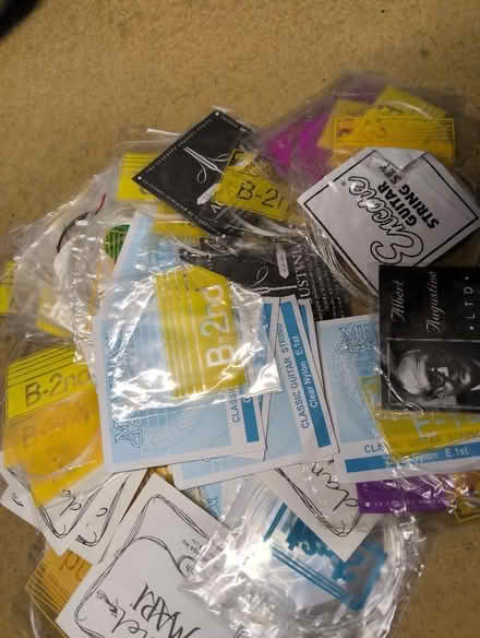 Photo of free Nylon guitar strings (Heaton Norris SK4) #1