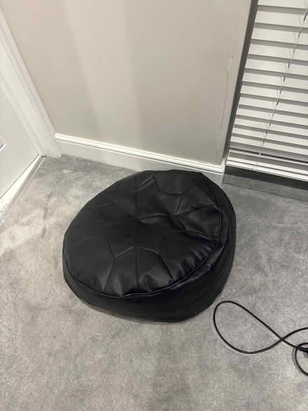 Photo of free Black bean bag (W12) #1