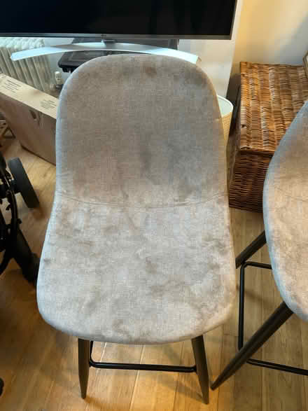 Photo of free 2 stools ( have washable covers as well ) (Southfields SW18) #1