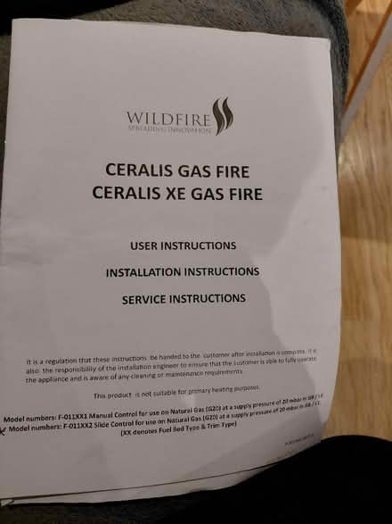 Photo of free Gas fire and surround. (Shelton Lock DE24) #1