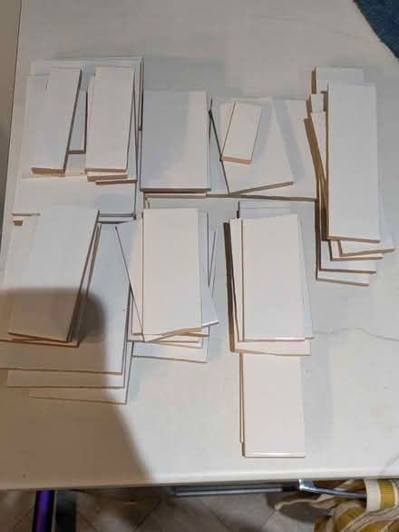 Photo of free White tile offcuts (Nottingham) #2
