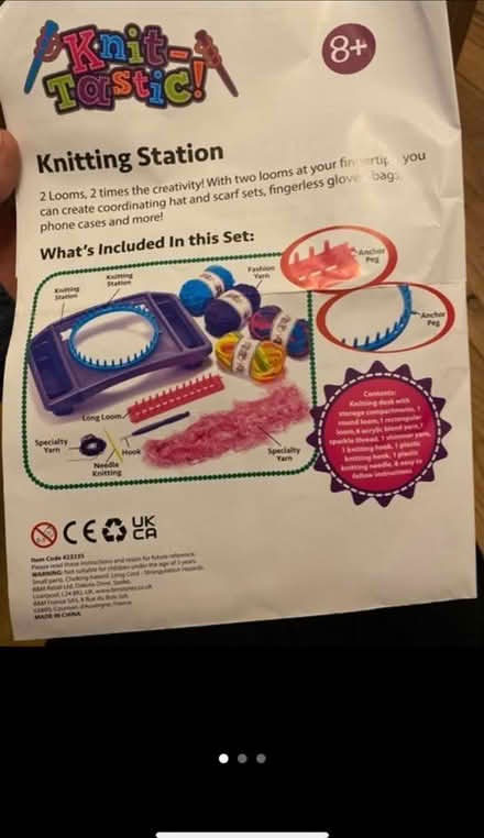 Photo of free Girls Knitting Station (Cheshunt En8) #1