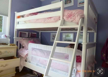 Photo of free Bunk bed (wood) disassembled (Glen echo, md) #3