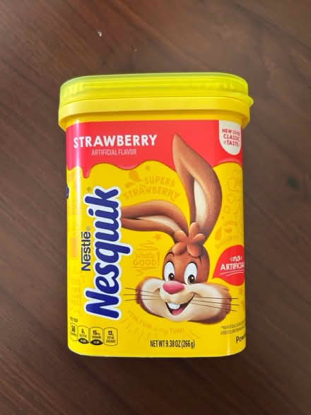 Photo of free Nesquik strawberry powder (east Petaluma) #1