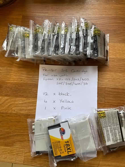 Photo of free Ink cartridges (Riverchapel Co.Wexford) #1
