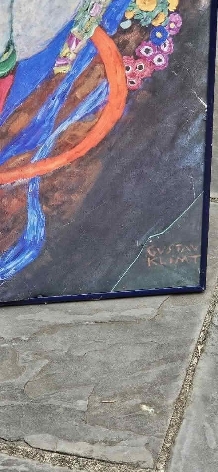 Photo of free Gustav Klimt Print Framed 36x36 (Burleith) #2