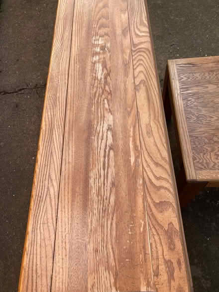 Photo of free Solid wood entry/sofa & end tables (West Petaluma) #2