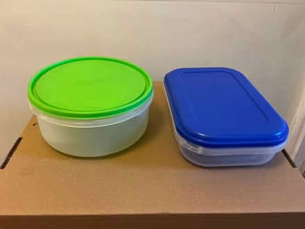 Photo of free Plastic food containers (Walkley S6) #2