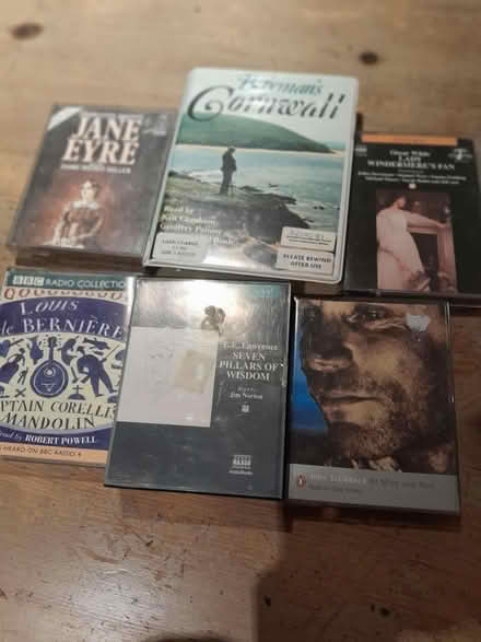 Photo of free Mixed collection of audio books on cassette tape (Upper Hill HR6) #2