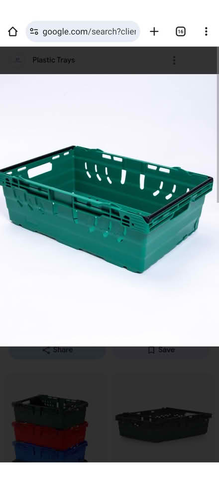 Photo of Supermarket plastic box (Bournemouth, BH7) #1