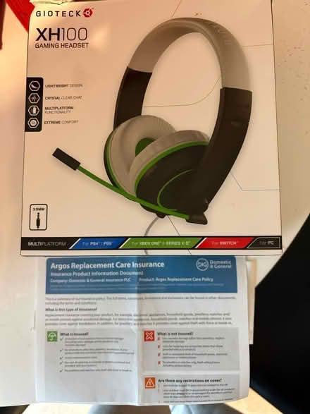 Photo of free New Console headphones (Warwick CV34) #1