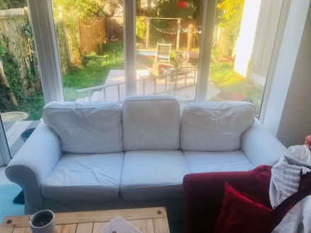 Photo of free White sofa (Colchester CO4) #1