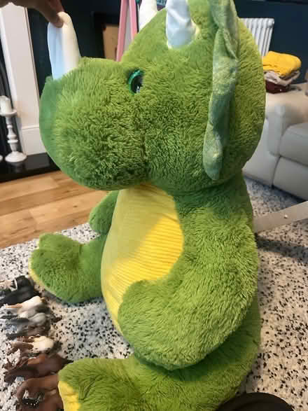 Photo of free Large cuddly dinosaur - well loved (Stoneleigh KT17) #2