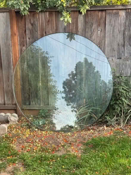 Photo of free Glass Dinning top 5ft x 5 ft (San Thomas and Hamilton) #1