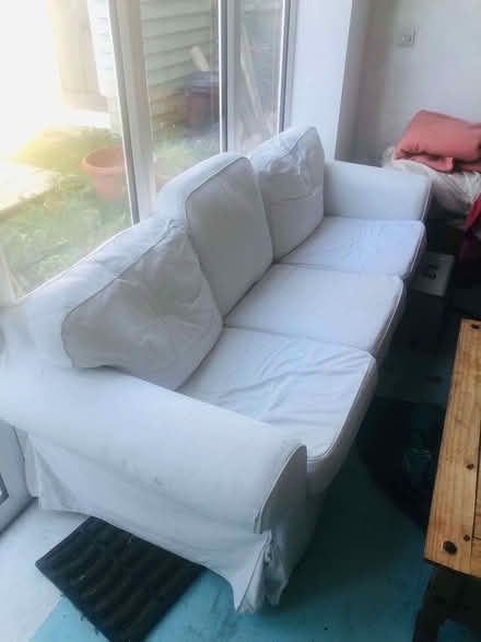 Photo of free White sofa (Colchester CO4) #2