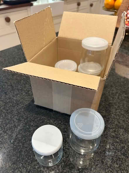 Photo of free Yoghurt pots x 6 (180ml) (Christleton CH3) #1