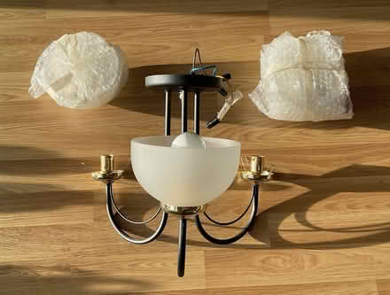 Photo of free Semi flush ceiling light. (Garsington OX44) #1