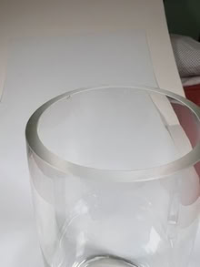 Photo of free Tall Glass Vase (Midtown Palo Alto) #2