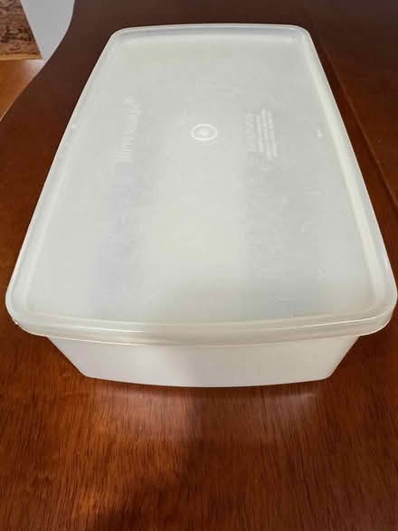 Photo of free Tupperware rectangular box with lid (Swarthmore) #3