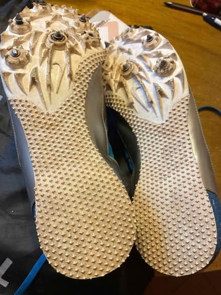 Photo of free Nike running spikes size 8 (Olton B92) #3