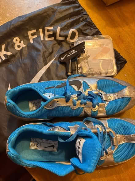 Photo of free Nike running spikes size 8 (Olton B92) #1