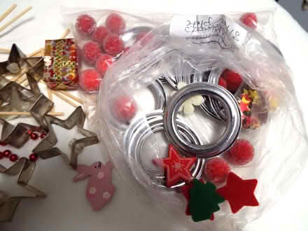 Photo of free Small job lot Christmas crafting bits and bobs Birds trees (Harlaxton NG32) #1