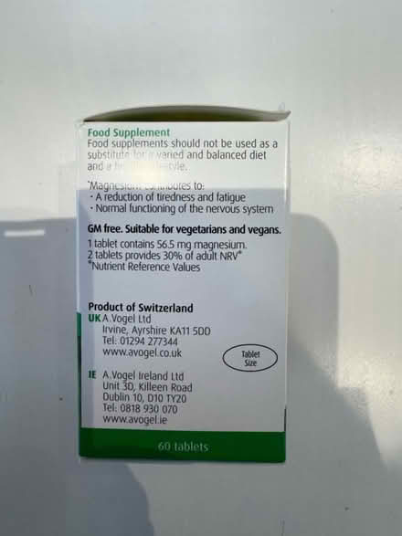 Photo of free Menopause support supplements (Odd Down) #2