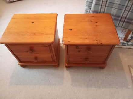 Photo of free Two pine bedside tables (Taunton TA1) #1