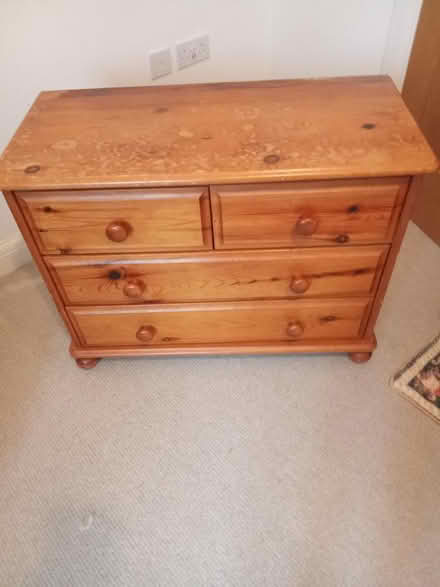 Photo of free Pine chest of drawers (Taunton TA1) #1