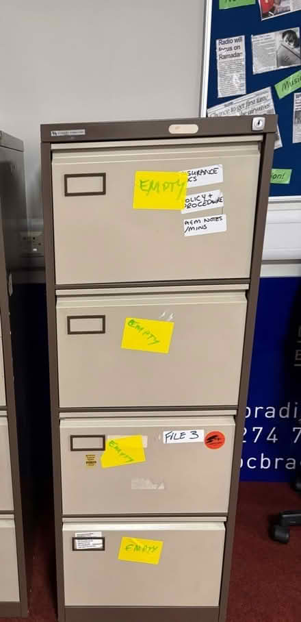Photo of free Filing cabinet (Frizinghall BD9) #1