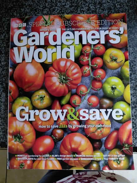 Photo of free Gardeners World Magazine (Waterlooville PO8) #1