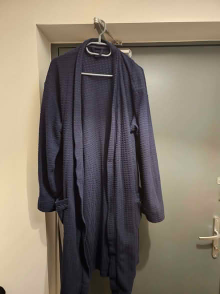 Photo of free Dark blue dressing gown, would suit teenage boy (Craigmillar EH16) #1