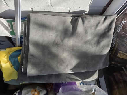 Photo of free Green upholstery velvet fabric (Preston PR1) #1