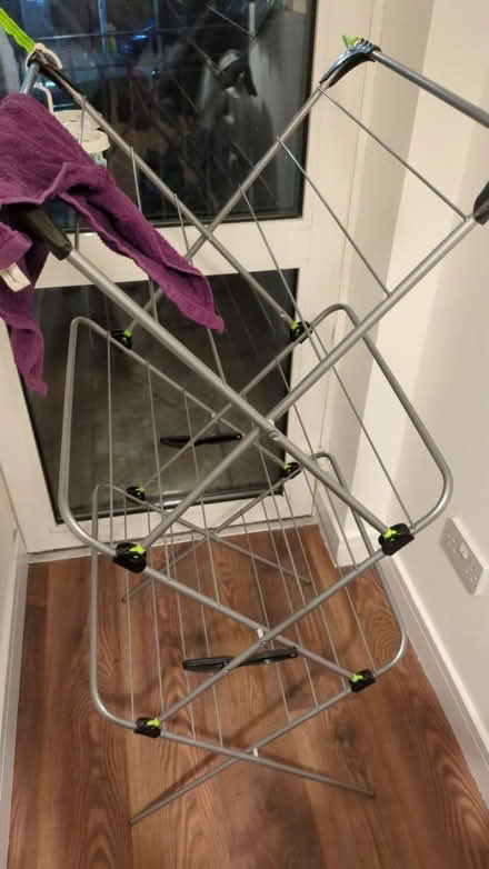 Photo of free Clothes stand with sock hanger (Pollokshields, G41) #2