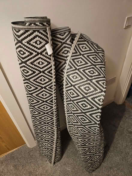 Photo of free Outdoor rhombus pattern plastic reed mats (Craigmillar EH16) #1