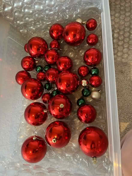 Photo of free Christmas Baubles & Misc (AL1) #1