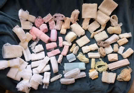 Photo of free Large Bundle of Lace Pieces, various widths & colours (Southport PR9) #1
