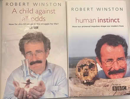 Photo of free 2 books by Prof Robert Winston (Burgess Hill RH15) #1