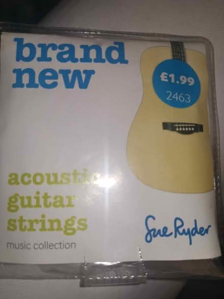 Photo of free Set of 6 Steel strings for acoustic guitar (Totteridge HW HP13) #1