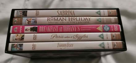 Photo of free Dvd Audrey Hepburn Boxset (Brandwood End B14) #2