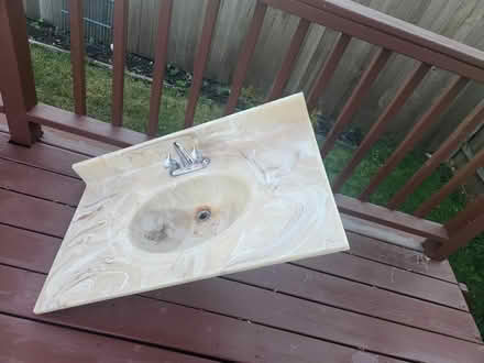Photo of free Bathroom Sink top (Merion Village) #1