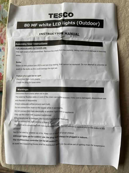 Photo of free Set of Xmas lights x2 (Stratford-upon-Avon CV37) #4