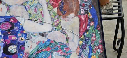 Photo of free Gustav Klimt Print Framed 36x36 (Burleith) #3